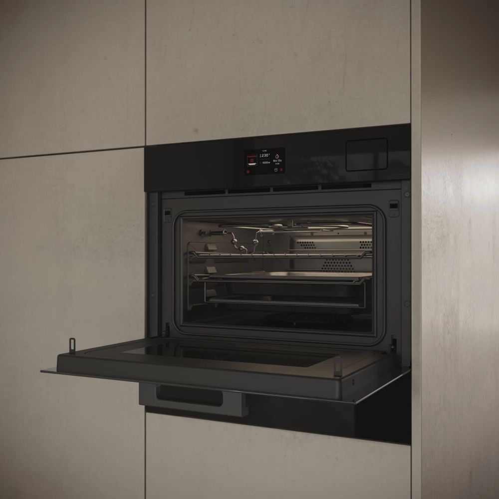 Электрический духовой шкаф ELICA VIRTUS COMBI STEAM MW 645 TFT BL - ракурс 3