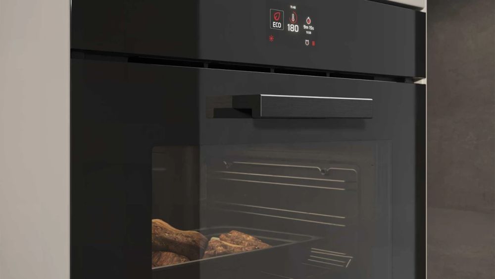Электрический духовой шкаф ELICA VIRTUS COMBI STEAM MW 645 TFT BL - ракурс 4