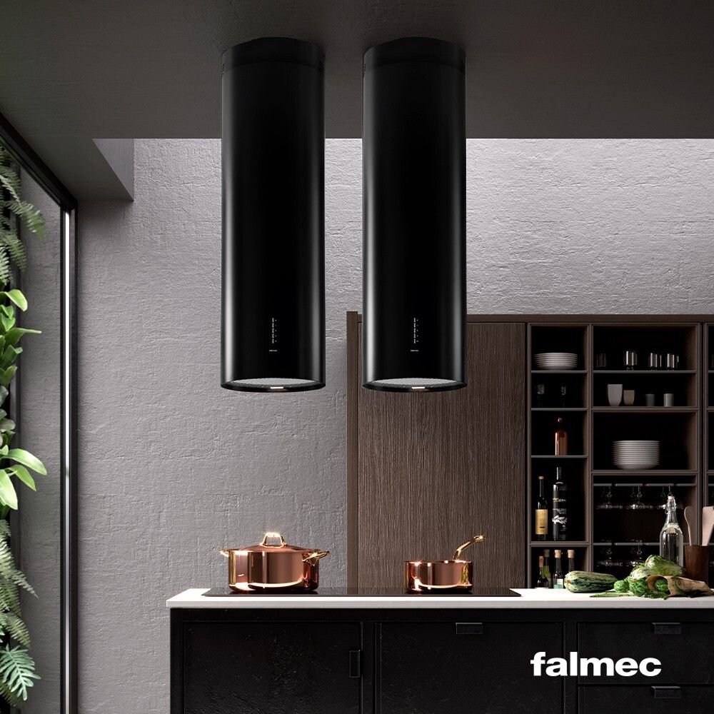 Настенная вытяжка FALMEC POLAR EVO BLACK 35 - ракурс 7