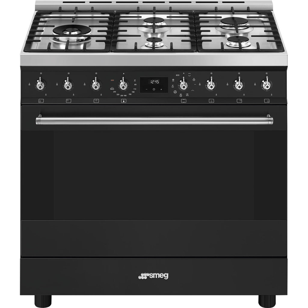 Комбинированная кухонная плита SMEG C 95GMCMB2