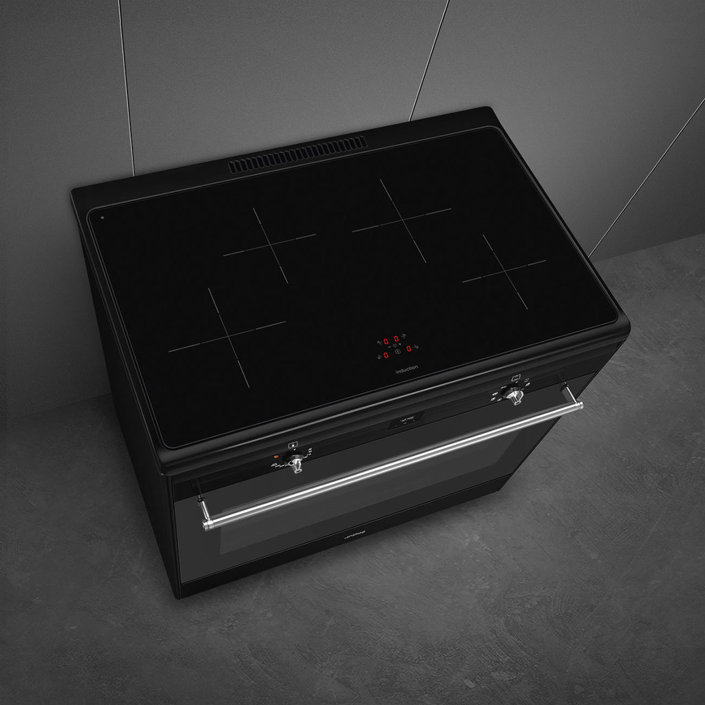 Электрическая кухонная плита SMEG CX 91IMBL - ракурс 6