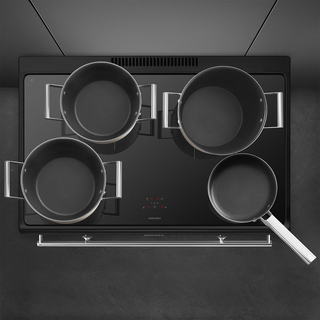 Электрическая кухонная плита SMEG CX 91IMBL - ракурс 7