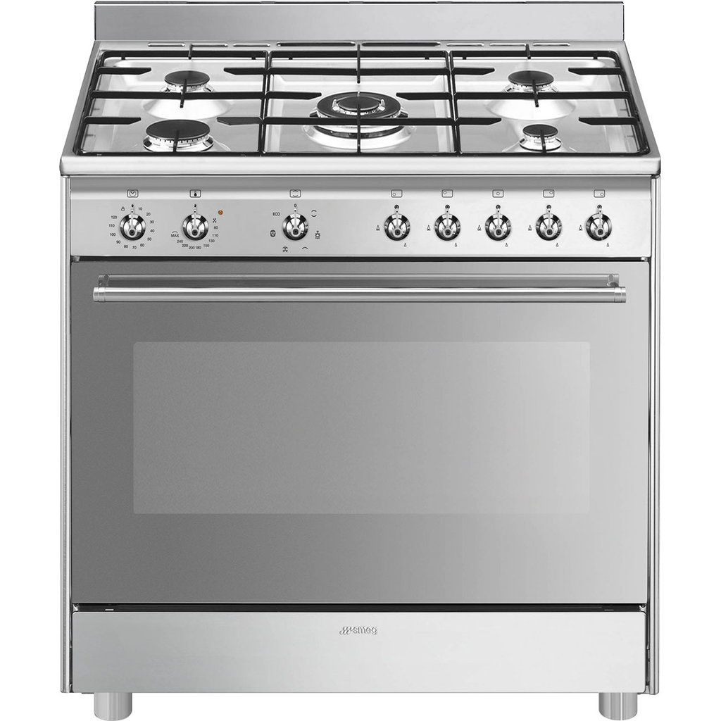 Комбинированная кухонная плита SMEG SX 91GM