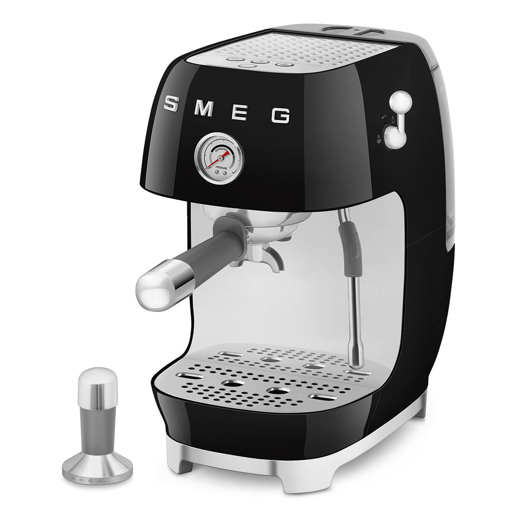 Рожковая кофеварка SMEG ECF 03BLEU - ракурс 4