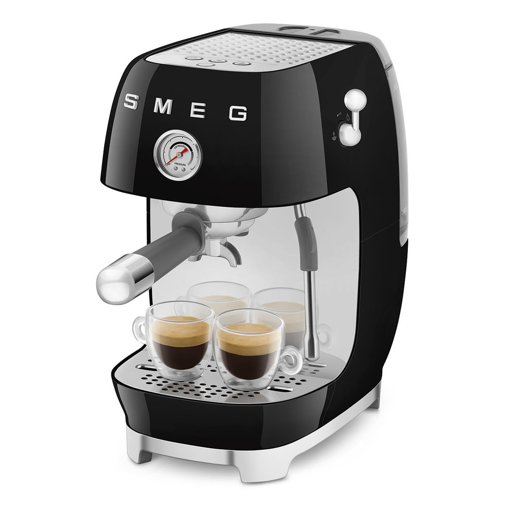 Рожковая кофеварка SMEG ECF 03BLEU - ракурс 8