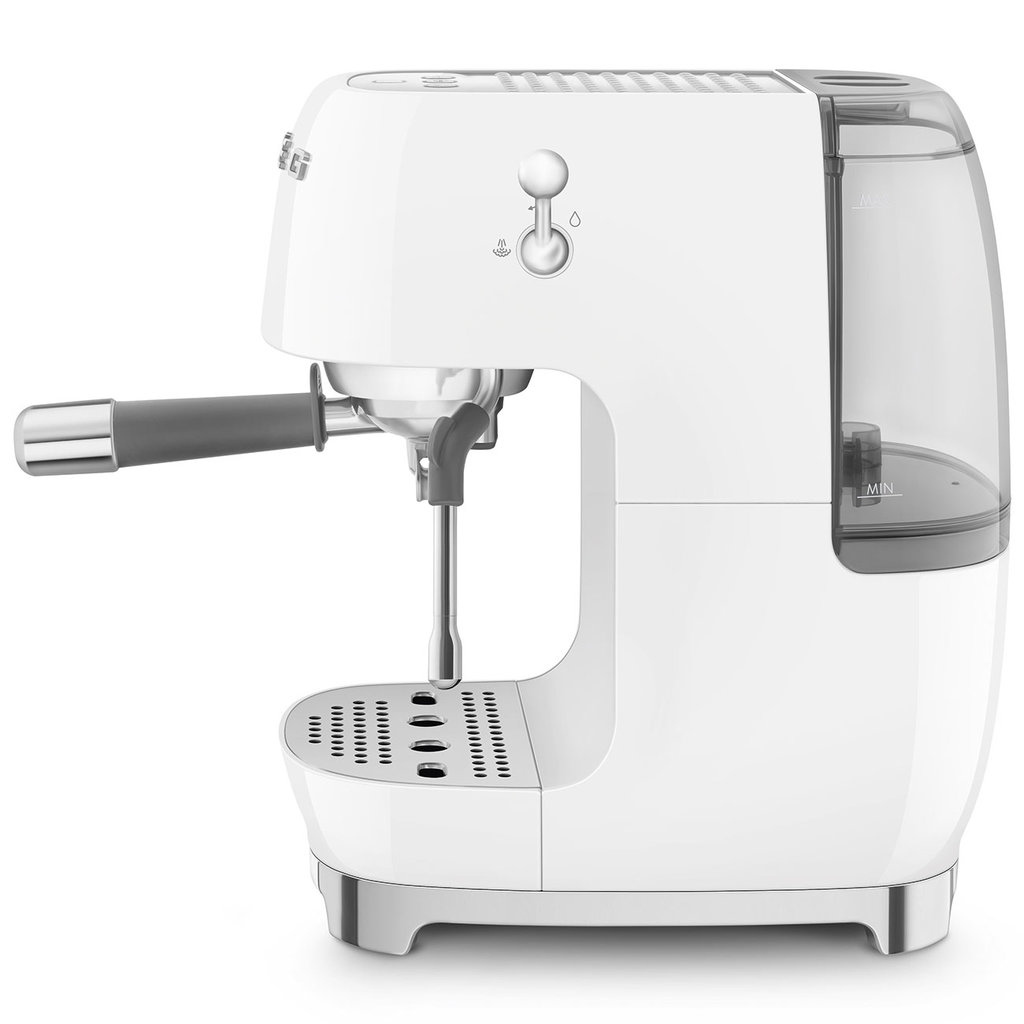 Рожковая кофеварка SMEG ECF 03WHEU - ракурс 2