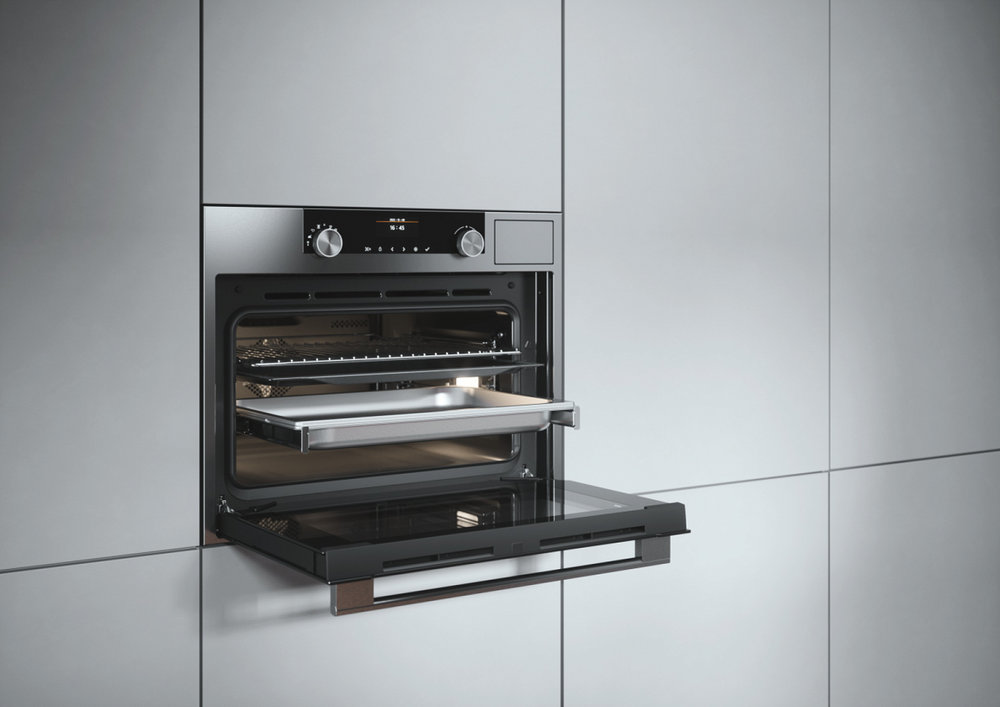 Компактный духовой шкаф с пароваркой ASKO OCS 8464S - ракурс 10