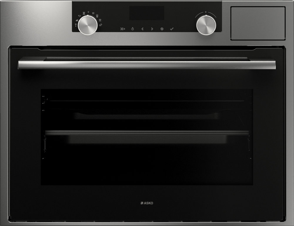 Компактный духовой шкаф с пароваркой ASKO OCS 8464S - ракурс 2