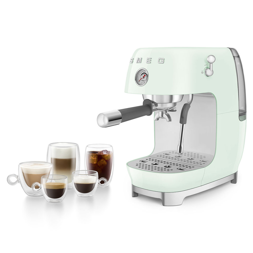 Рожковая кофеварка SMEG ECF 03PGEU - ракурс 7