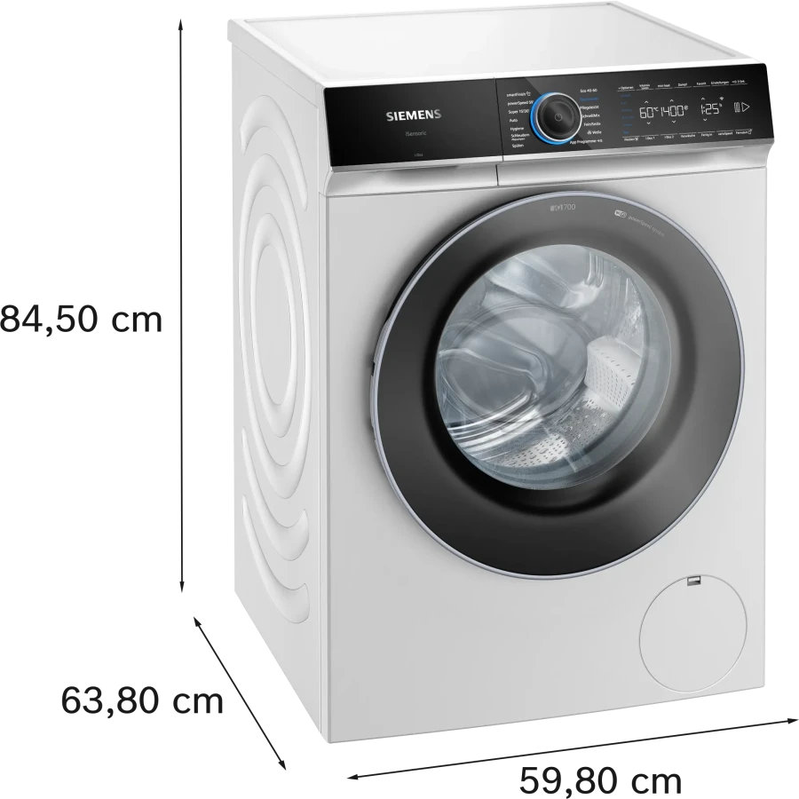 Полноразмерная стиральная машина SIEMENS WG 44B2A40 - ракурс 6