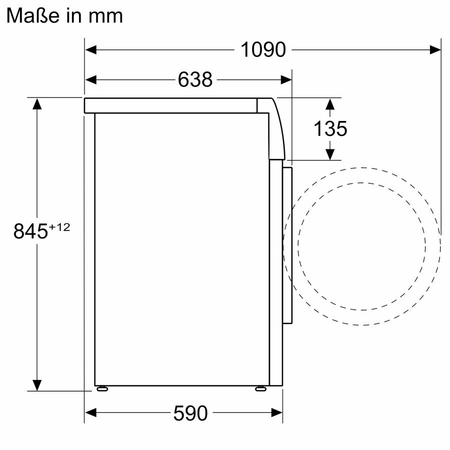 Полноразмерная стиральная машина SIEMENS WG 44B2A40 - ракурс 9