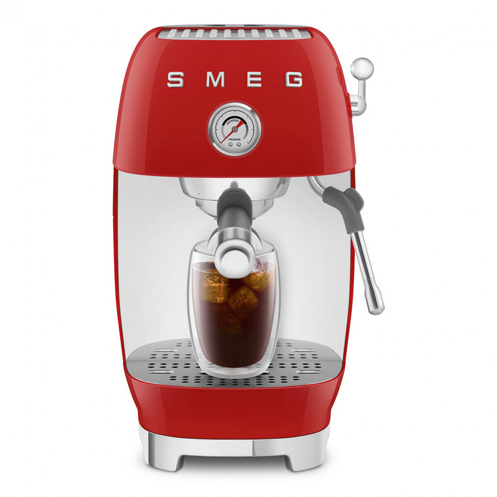 Рожковая кофеварка SMEG ECF 03RDEU - ракурс 10