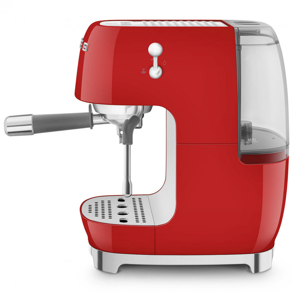 Рожковая кофеварка SMEG ECF 03RDEU - ракурс 3