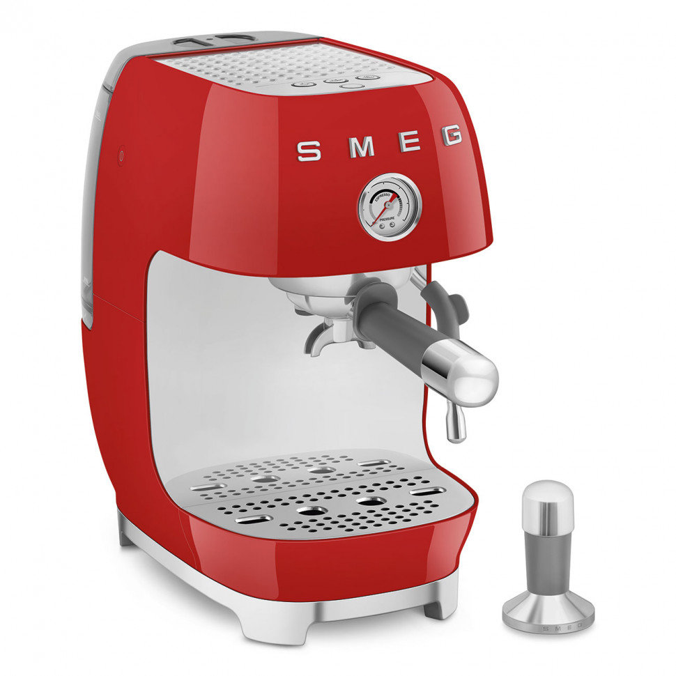 Рожковая кофеварка SMEG ECF 03RDEU - ракурс 4
