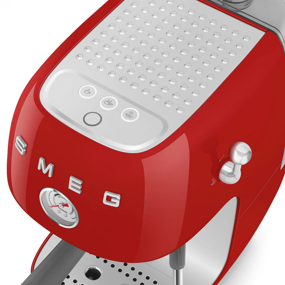 Рожковая кофеварка SMEG ECF 03RDEU - ракурс 6