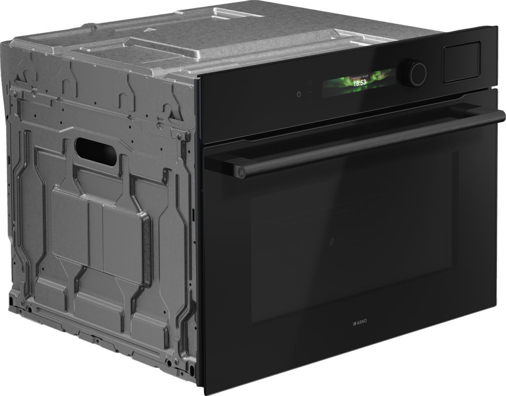 Компактный духовой шкаф с пароваркой ASKO OCS 54BGH - ракурс 3