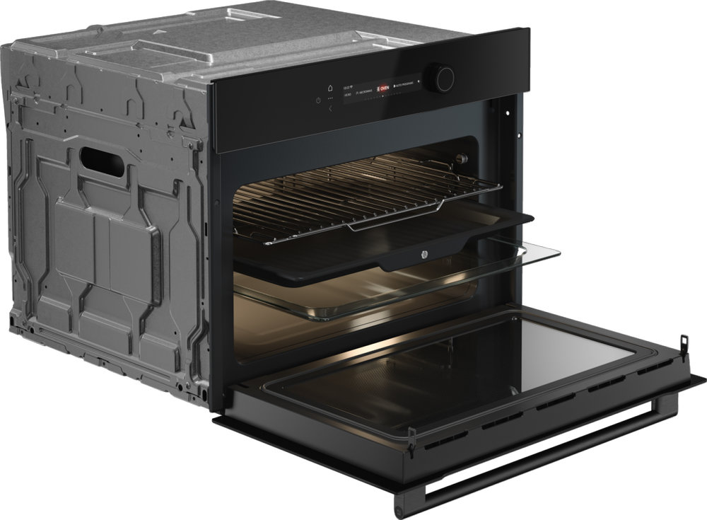 Компактный духовой шкаф с микроволновкой ASKO OCM 54BGH - ракурс 2
