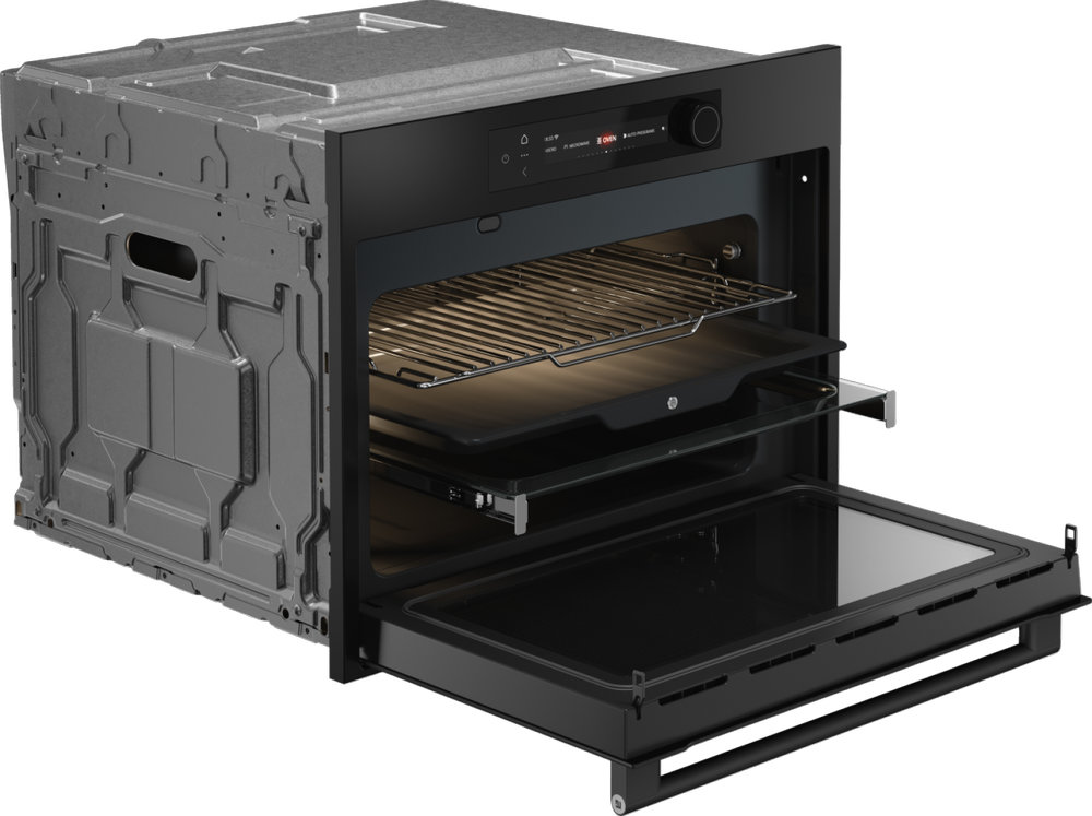 Компактный духовой шкаф с микроволновкой ASKO OCM 64GSH - ракурс 6