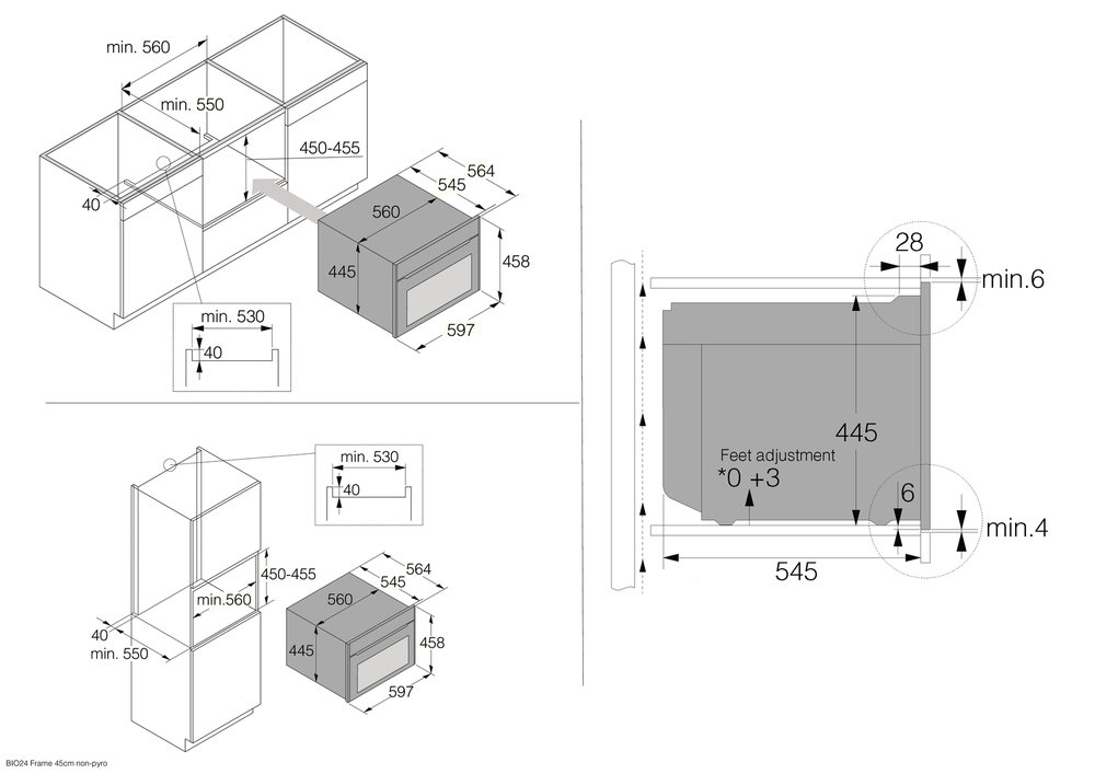 Компактный духовой шкаф с микроволновкой ASKO OCM 64GSH - ракурс 8