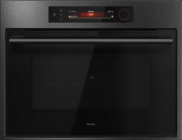 Компактный духовой шкаф с микроволновкой ASKO OCM 64BSH