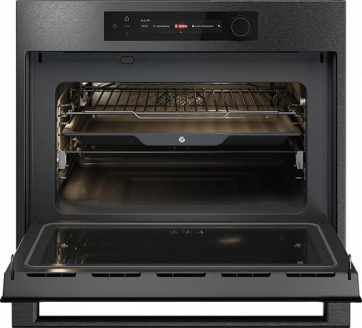 Компактный духовой шкаф с микроволновкой ASKO OCM 64BSH - ракурс 3