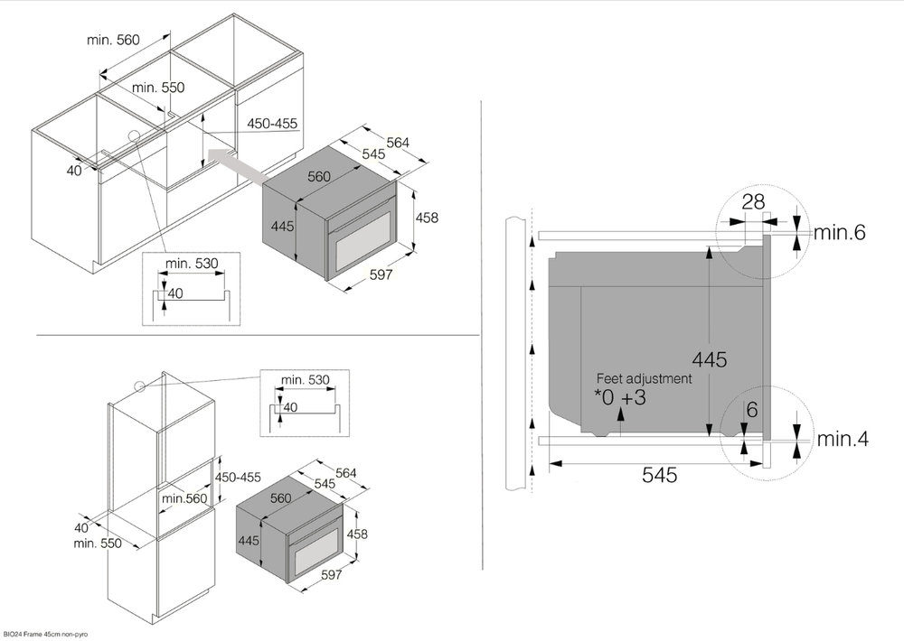 Компактный духовой шкаф с пароваркой ASKO OCS 64GSH - ракурс 8