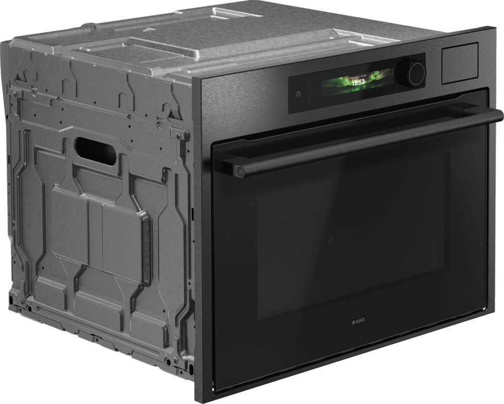Компактный духовой шкаф с пароваркой ASKO OCS 64BSH - ракурс 3