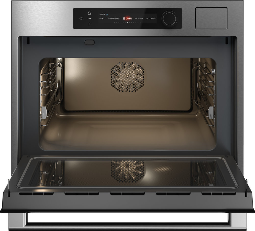 Комп. духовой шкаф с пароваркой и микроволновкой ASKO OCSM 64SSH - ракурс 5