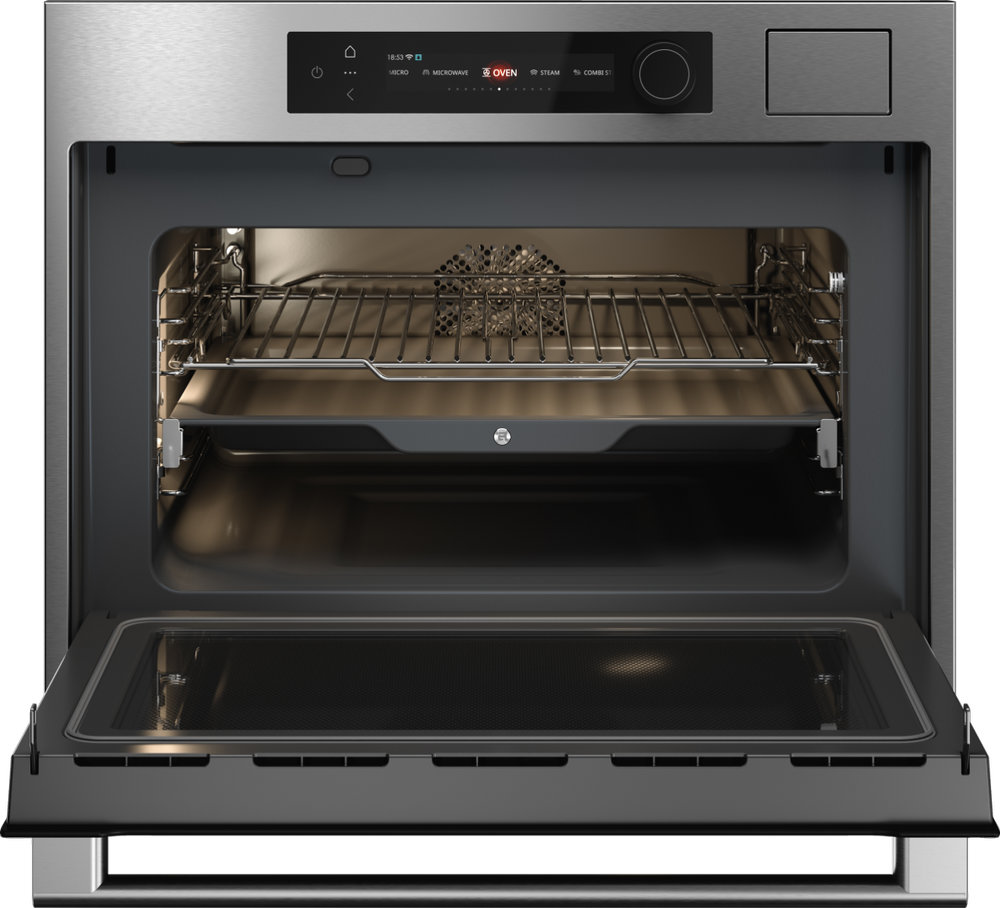 Комп. духовой шкаф с пароваркой и микроволновкой ASKO OCSM 64SSH - ракурс 6