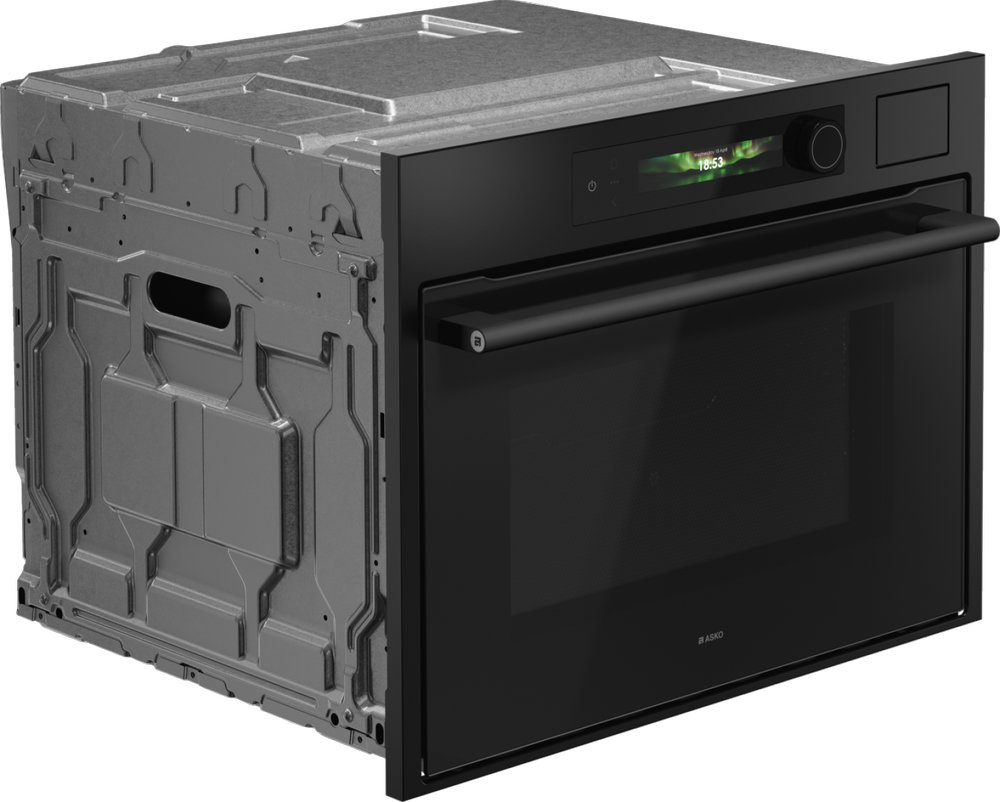 Комп. духовой шкаф с пароваркой и микроволновкой ASKO OCSM 64GSH - ракурс 3
