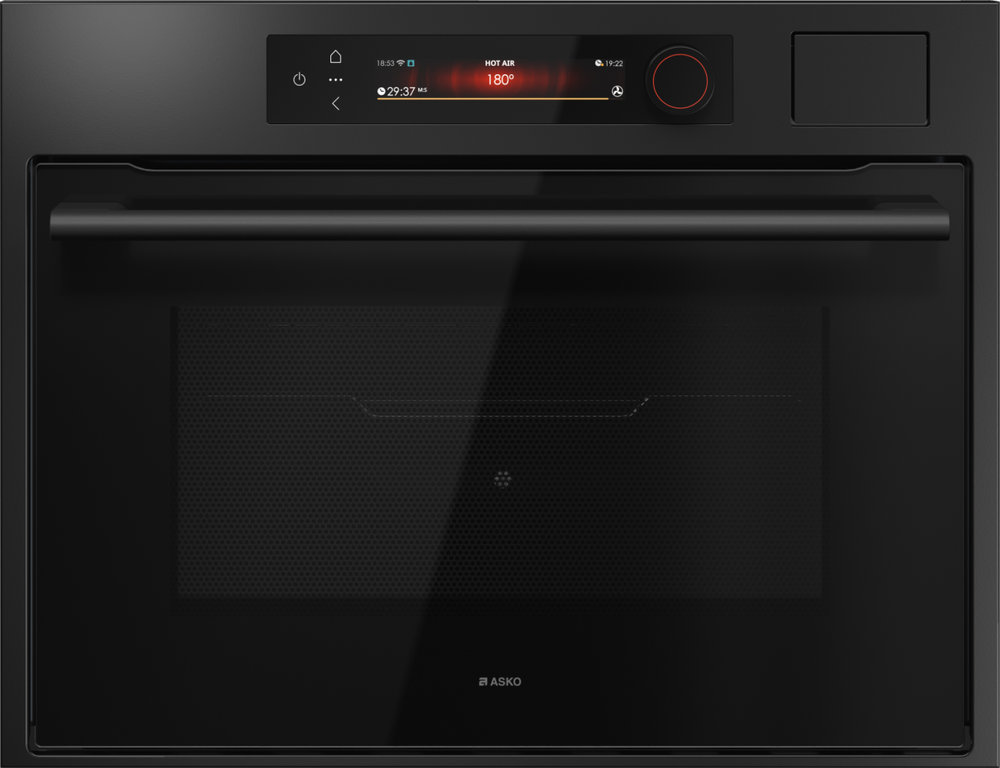 Комп. духовой шкаф с пароваркой и микроволновкой ASKO OCSM 64GSH - ракурс 4