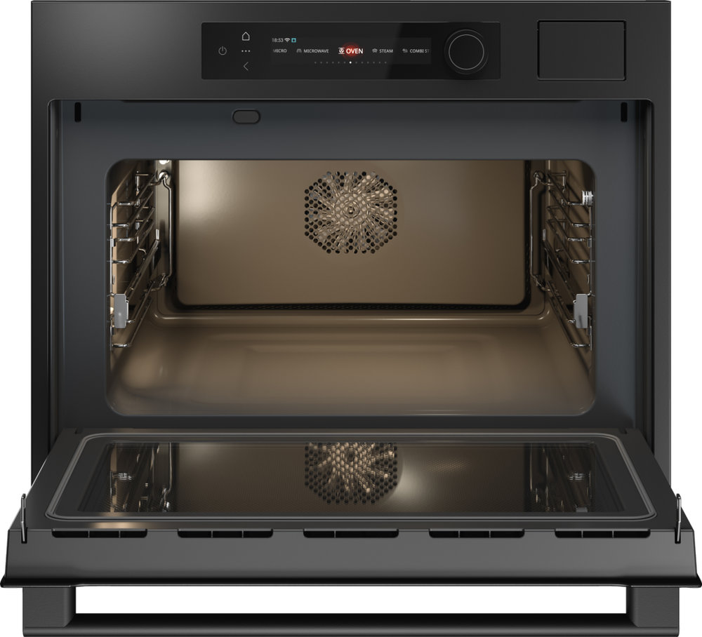 Комп. духовой шкаф с пароваркой и микроволновкой ASKO OCSM 64GSH - ракурс 5