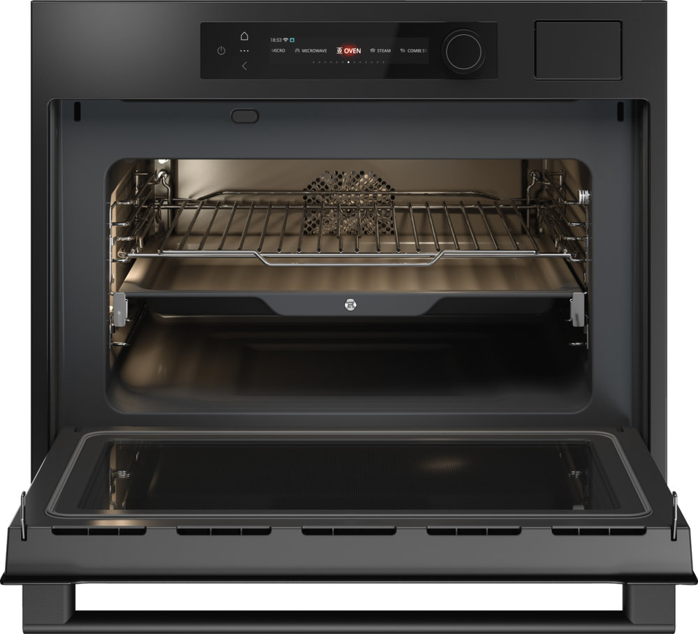 Комп. духовой шкаф с пароваркой и микроволновкой ASKO OCSM 64GSH - ракурс 6