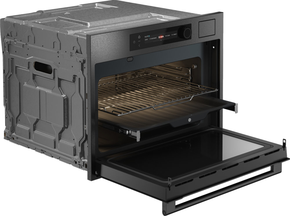 Комп. духовой шкаф с пароваркой и микроволновкой ASKO OCSM 64BSH - ракурс 2