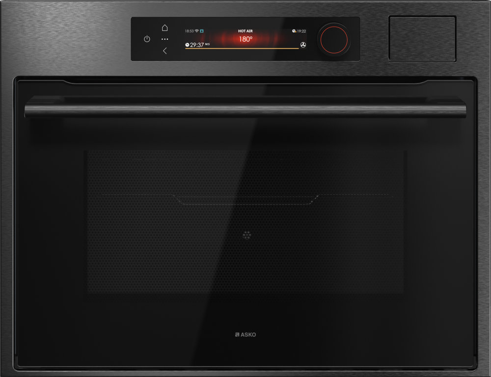 Комп. духовой шкаф с пароваркой и микроволновкой ASKO OCSM 64BSH - ракурс 4