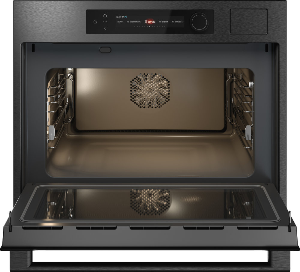 Комп. духовой шкаф с пароваркой и микроволновкой ASKO OCSM 64BSH - ракурс 5