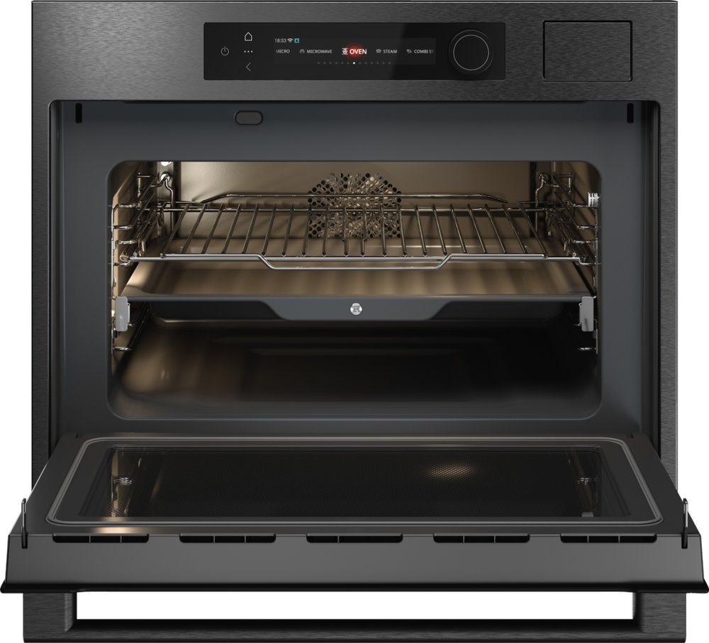 Комп. духовой шкаф с пароваркой и микроволновкой ASKO OCSM 64BSH - ракурс 6