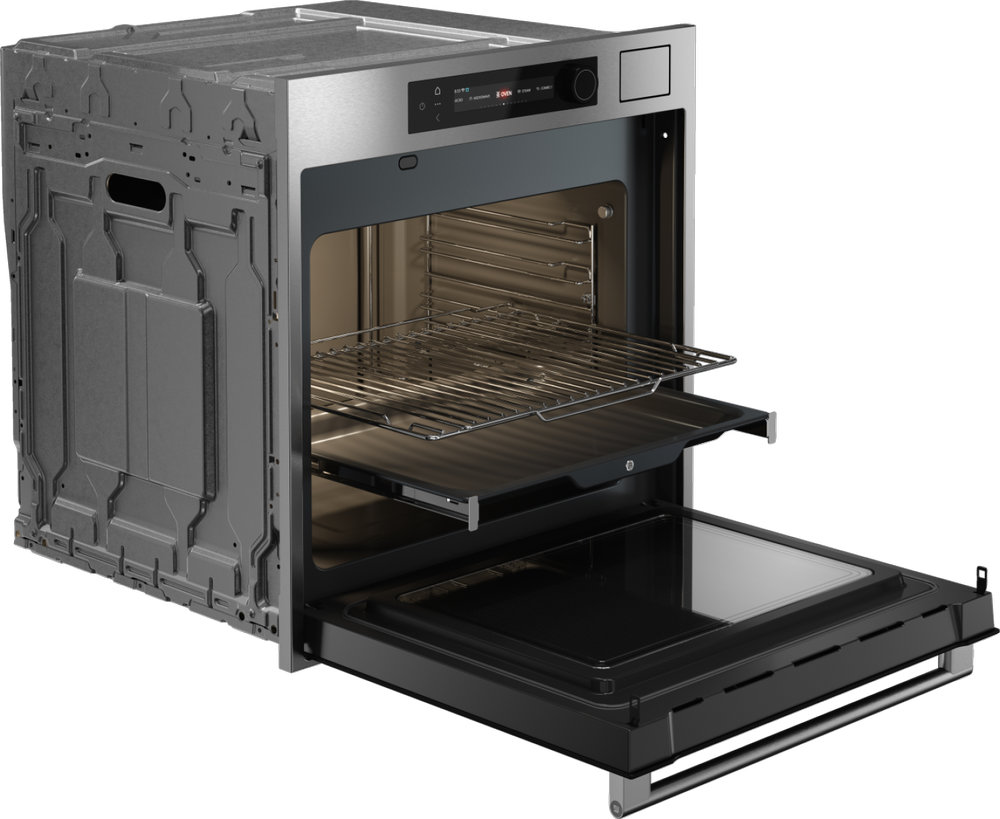 Духовой шкаф с пароваркой и микроволновкой ASKO OCSM 66SSH - ракурс 2