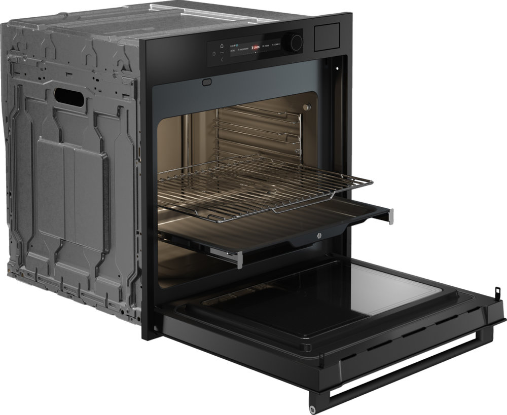 Духовой шкаф с пароваркой и микроволновкой ASKO OCSM 66GSH - ракурс 3
