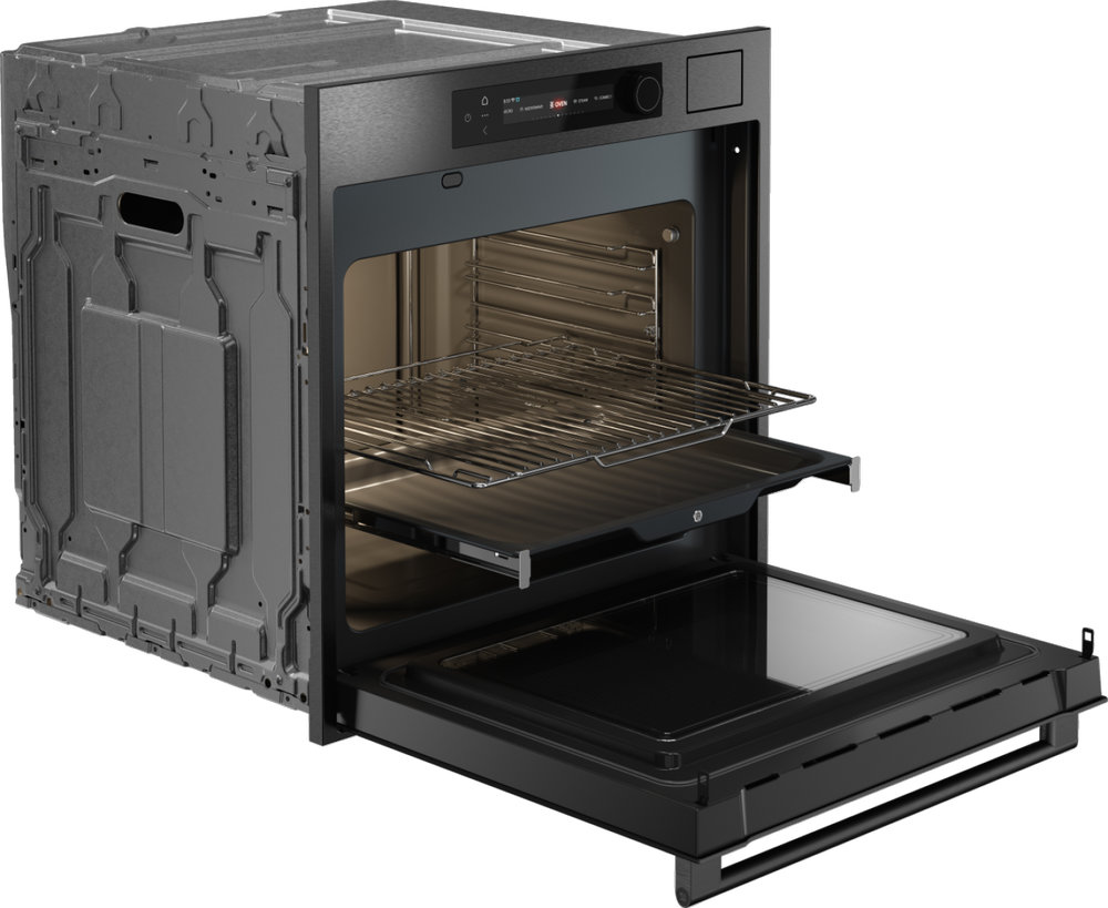 Духовой шкаф с пароваркой и микроволновкой ASKO OCSM 66BSH - ракурс 2
