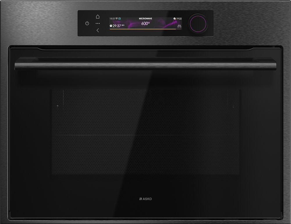 Встраиваемая микроволновая печь ASKO OM 64BSH - ракурс 2