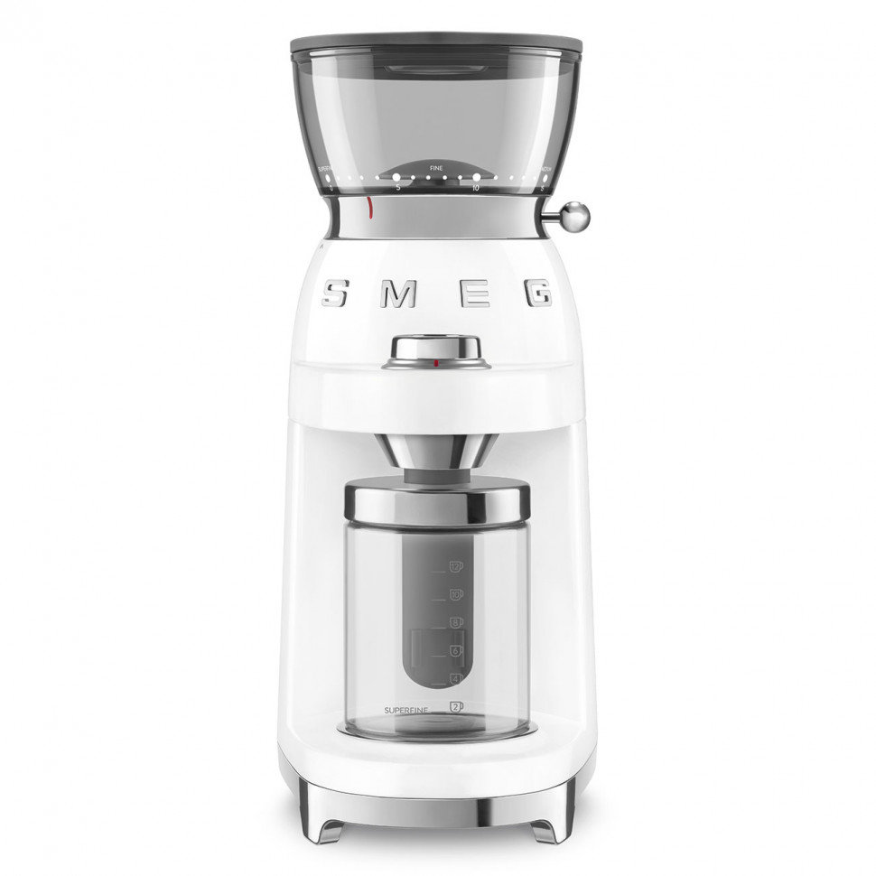 Кофемолка SMEG CGF 03WHEU - ракурс 10