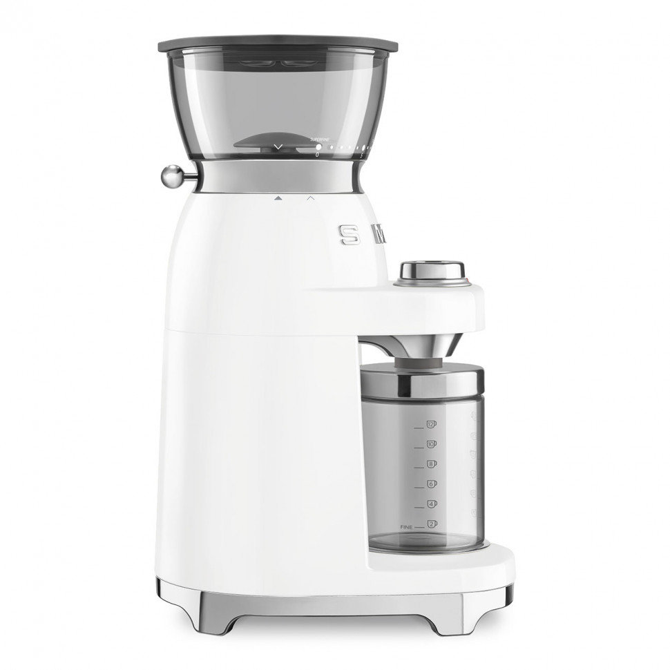 Кофемолка SMEG CGF 03WHEU - ракурс 4