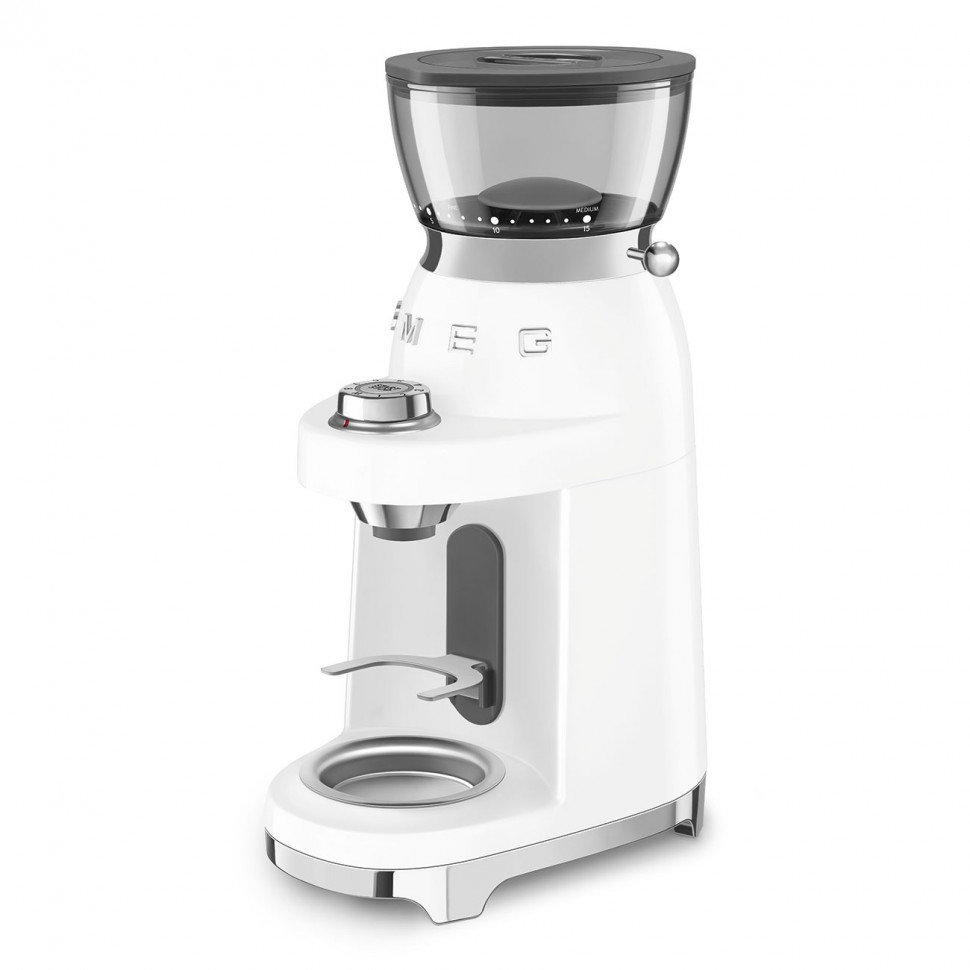 Кофемолка SMEG CGF 03WHEU - ракурс 5