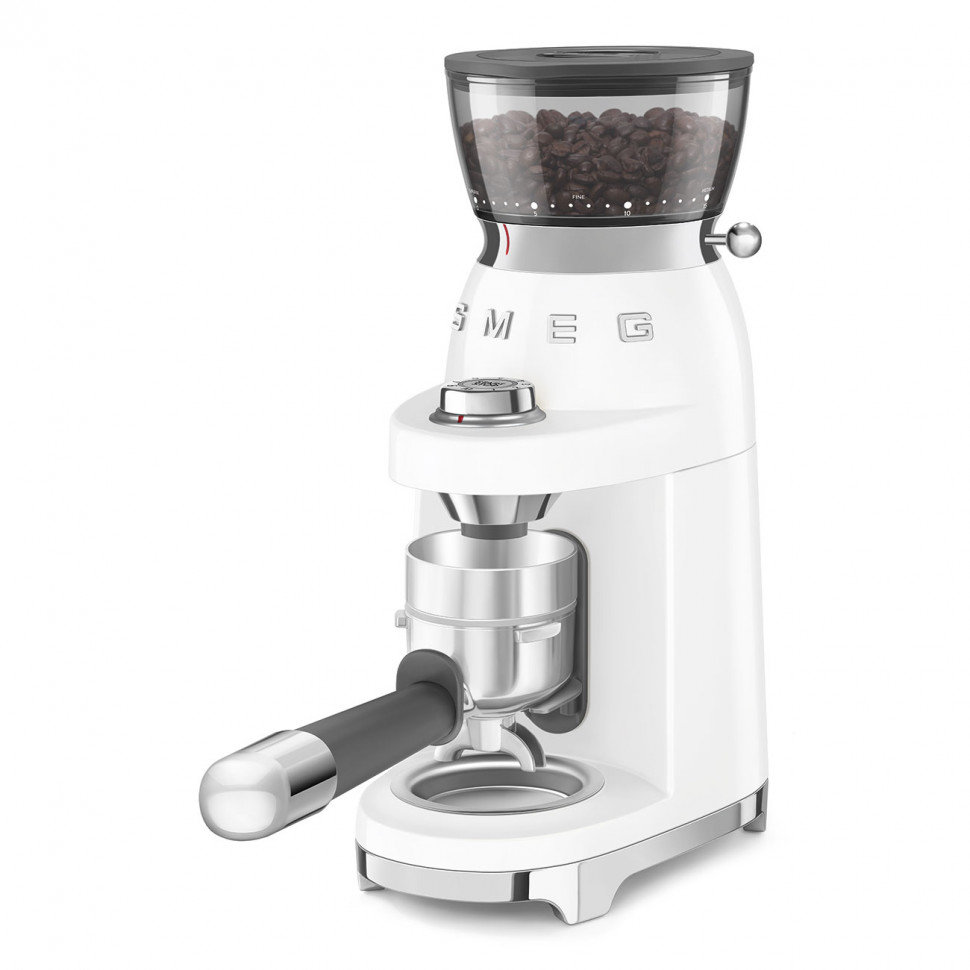 Кофемолка SMEG CGF 03WHEU - ракурс 6