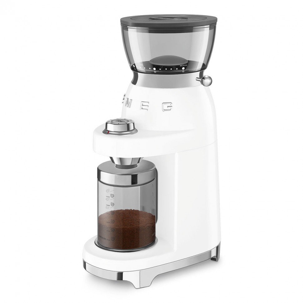 Кофемолка SMEG CGF 03WHEU - ракурс 8