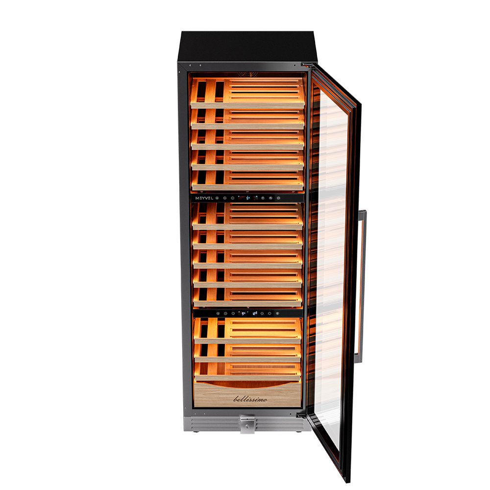 Винный шкаф MEYVEL MV 98-KST3 (Slim) - ракурс 6