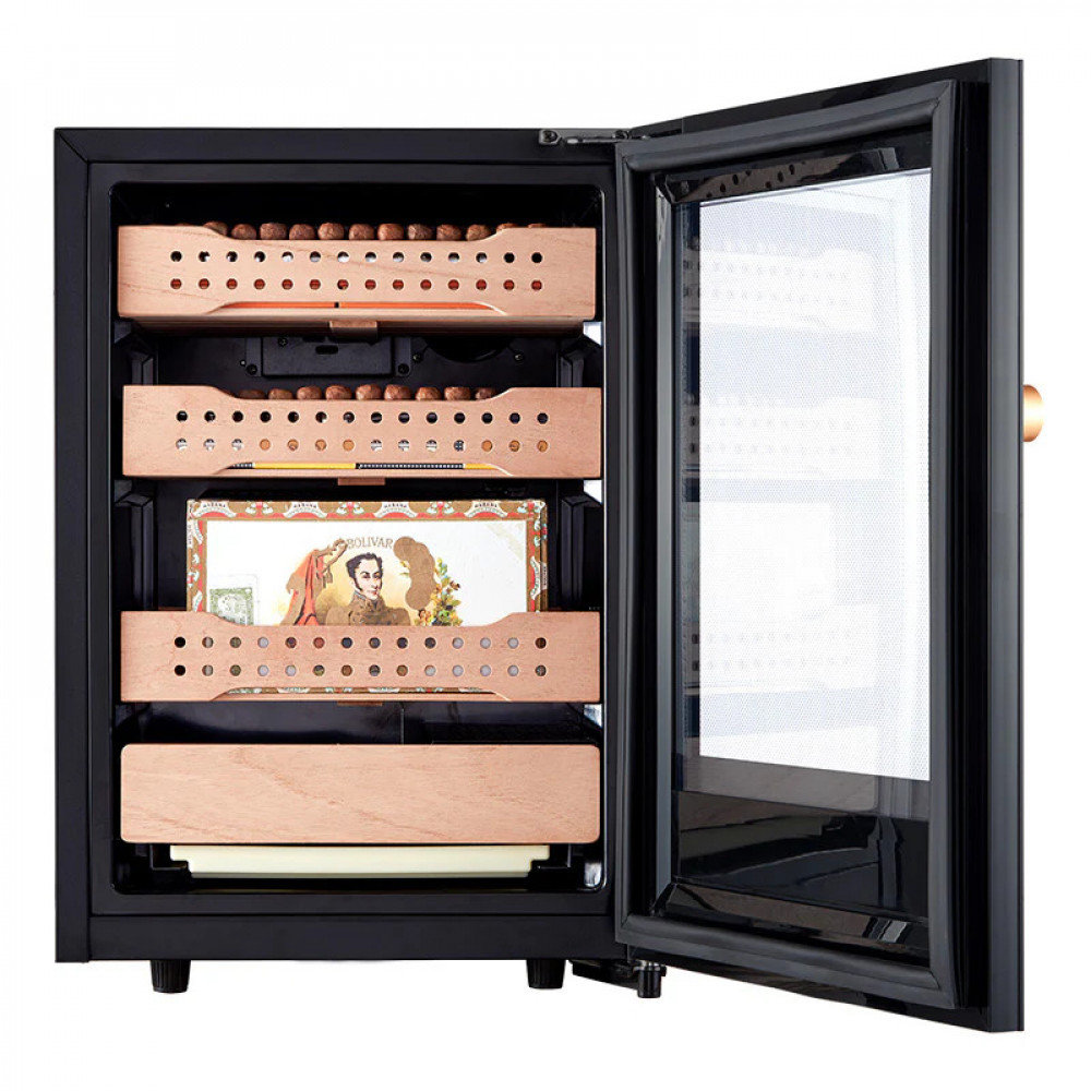 Сигарный шкаф MEYVEL MC-50BK (PRO) - ракурс 2