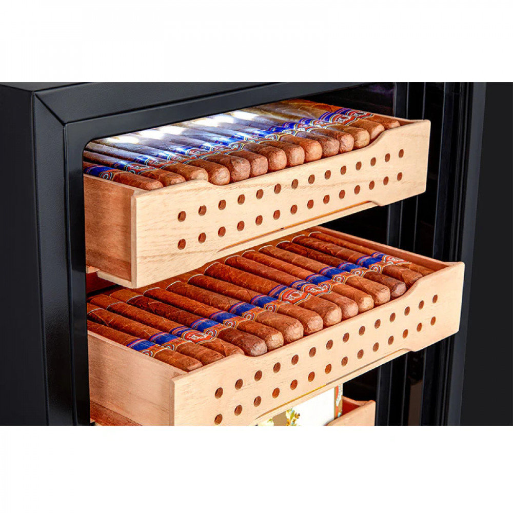 Сигарный шкаф MEYVEL MC-50BK (PRO) - ракурс 3