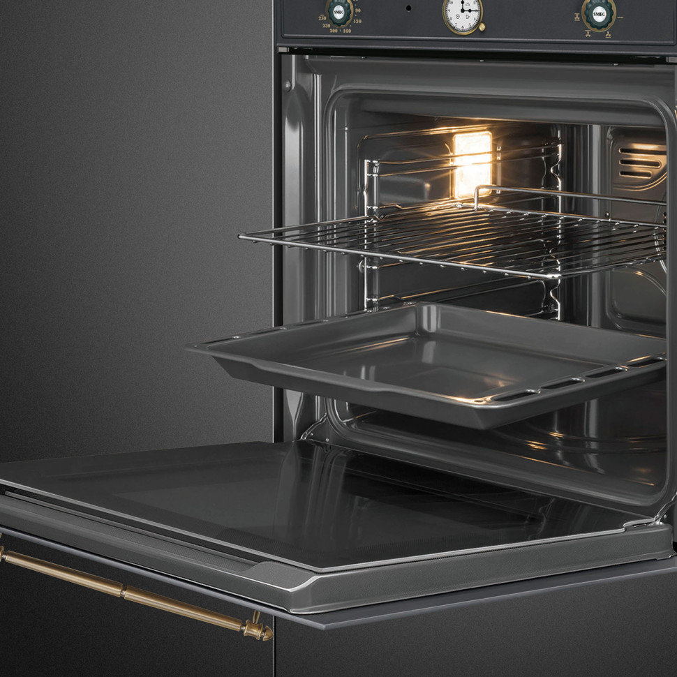 Электрический духовой шкаф SMEG SFP 67C1TAO - ракурс 3